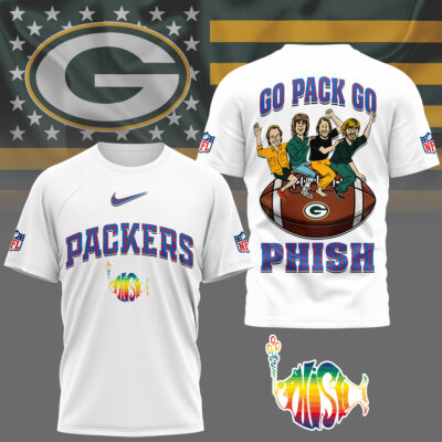 Green Bay Packers | Premium NFL Phish Band Fan 3D Shirt