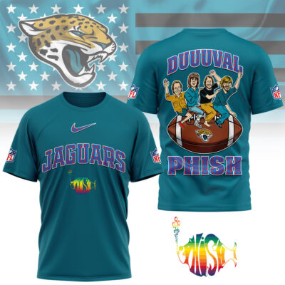 Jacksonville Jaguars | Premium NFL Phish Band Fan 3D Shirt