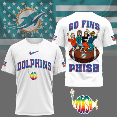 Miami Dolphins | Premium NFL Phish Band Fan 3D Shirt