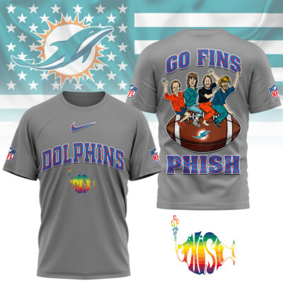 Miami Dolphins | Premium NFL Phish Band Fan 3D Shirt