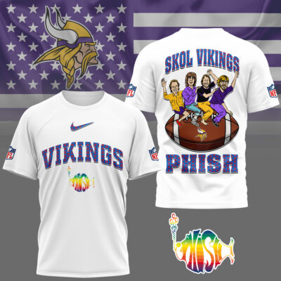 Minnesota Vikings | Premium NFL Phish Band Fan 3D Shirt