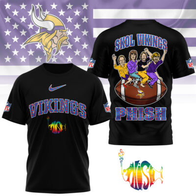 Minnesota Vikings | Premium NFL Phish Band Fan 3D Shirt