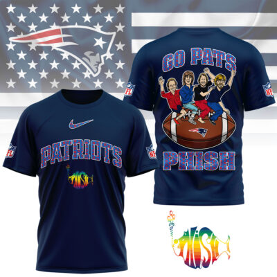 New England Patriots | Premium NFL Phish Band Fan 3D Shirt