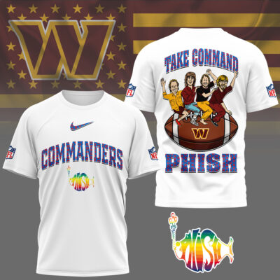 Washington Commanders | Premium NFL Phish Band Fan 3D Shirt