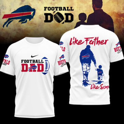Buffalo Bills | Premium NFL Like Father Like Son Shirt - White