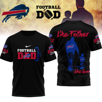 Buffalo Bills | Premium NFL Like Father Like Son Shirt - Black
