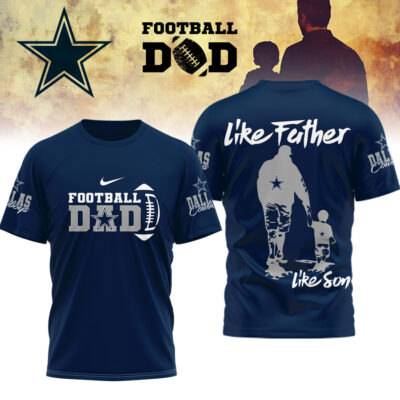 Dallas Cowboys | Premium NFL Like Father Like Son Shirt - Blue