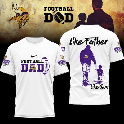 Minnesota Vikings | Premium NFL Like Father Like Son Shirt