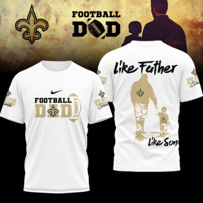 New Orleans Saints | Premium NFL Like Father Like Son Shirt - White