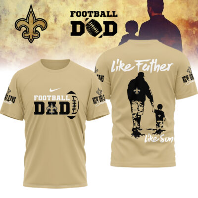 New Orleans Saints | Premium NFL Like Father Like Son Shirt - Yellow