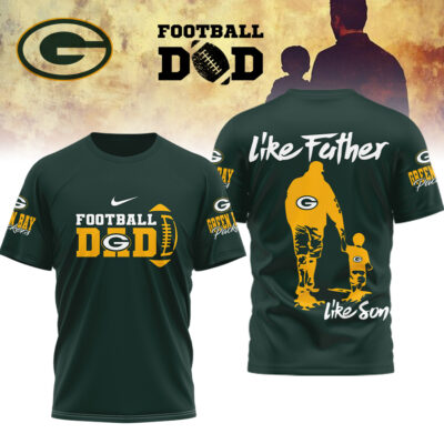 Green Bay Packers | Premium NFL Like Father Like Son Shirt - Green