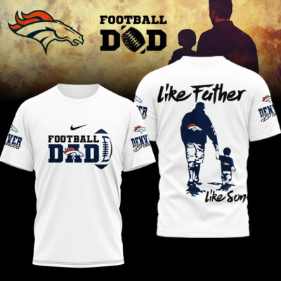 Denver Broncos | Premium NFL Like Father Like Son Shirt - White