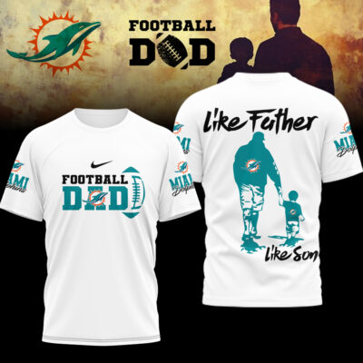 Miami Dolphins | Premium NFL Like Father Like Son Shirt
