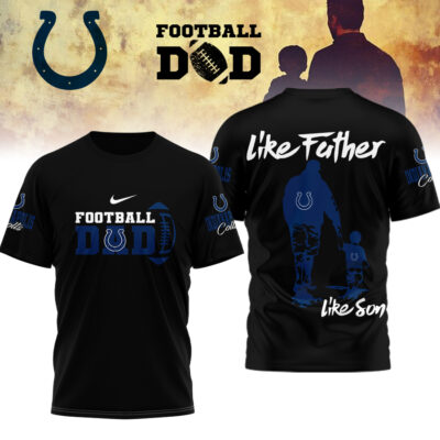Indianapolis Colts | Premium NFL Like Father Like Son Shirt - Black