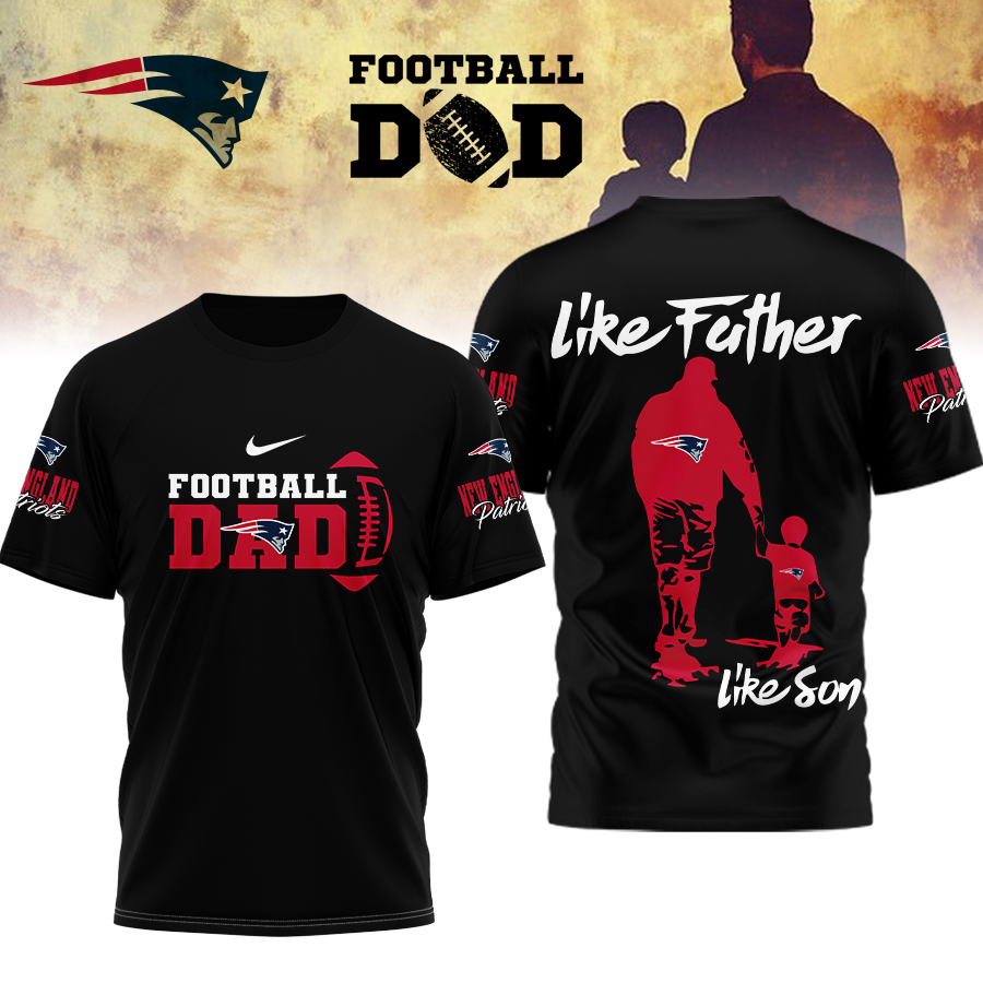 New England Patriots | Premium NFL Like Father Like Son Shirt - Image 2