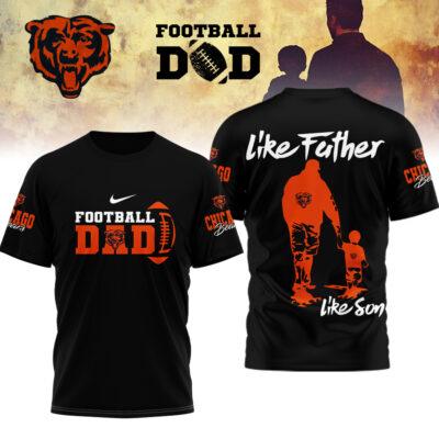 Chicago Bears | Premium NFL Like Father Like Son Shirt - Black