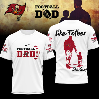 Tampa Bay Buccaneers | Premium NFL Like Father Like Son Shirt - White