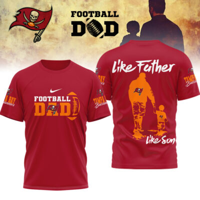Tampa Bay Buccaneers | Premium NFL Like Father Like Son Shirt - Red