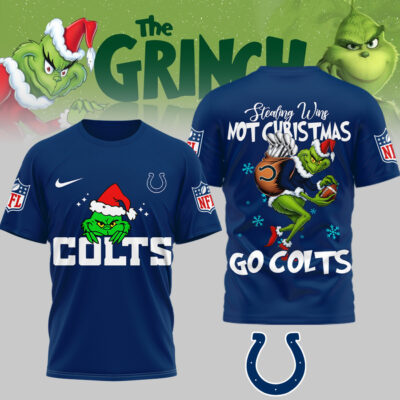 Indianapolis Colts | Premium NFL Stealing Wins Not Christmas 3D Shirt