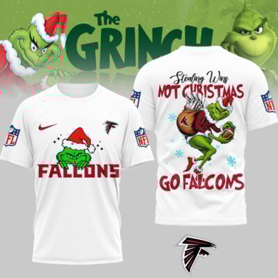 Atlanta Falcons | Premium NFL Stealing Wins Not Christmas 3D Shirt
