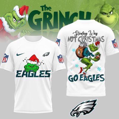 Philadelphia Eagles | Premium NFL Stealing Wins Not Christmas 3D Shirt