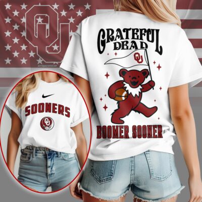 Oklahoma Sooners | Premium NCAA Grateful Dead Pride 3D Shirt
