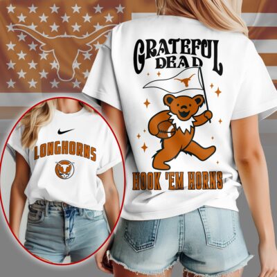 Texas Longhorns | Premium NCAA Grateful Dead Pride 3D Shirt