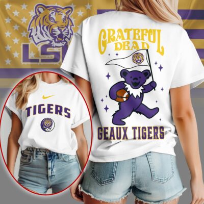 LSU Tigers | Premium NCAA Grateful Dead Pride 3D Shirt
