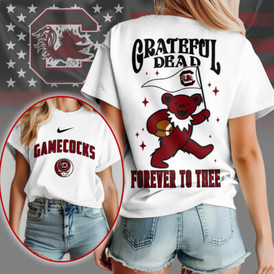 South Carolina Gamecocks | Premium NCAA Grateful Dead Pride 3D Shirt