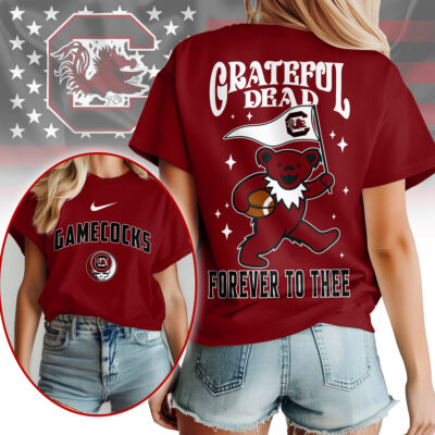 South Carolina Gamecocks | Premium NCAA Grateful Dead Pride 3D Shirt