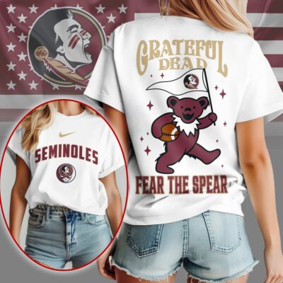 Florida State Seminoles | Premium NCAA Grateful Dead Pride 3D Shirt