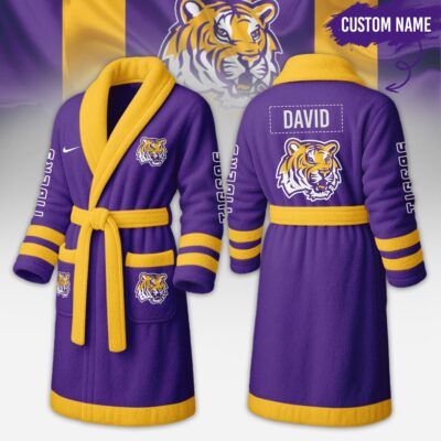 LSU Tigers | Premium NCAA Fleece Bathrobe