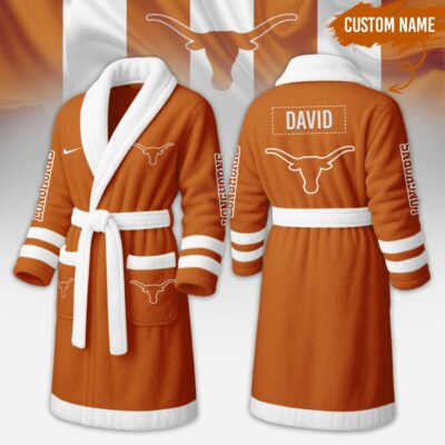 Texas Longhorns | Premium NCAA Fleece Bathrobe