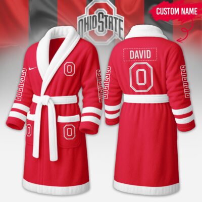 Ohio State Buckeyes | Premium NCAA Fleece Bathrobe