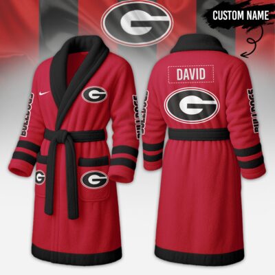 Georgia Bulldogs | Premium NCAA Fleece Bathrobe