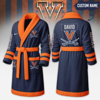 Virginia Cavaliers | Premium NCAA Fleece Bathrobe