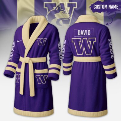 Washington Huskies | Premium NCAA Fleece Bathrobe