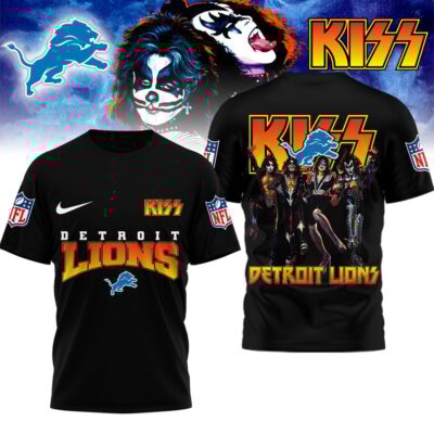 Detroit Lions | Premium NFL Kiss Band 3D Shirt