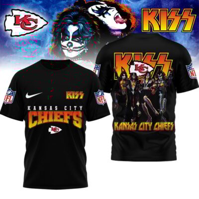 Kansas City Chiefs | Premium NFL Kiss Band 3D Shirt