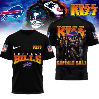 Buffalo Bills | Premium NFL Kiss Band 3D Shirt - 5XL