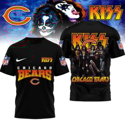 Chicago Bears | Premium NFL Kiss Band 3D Shirt - L