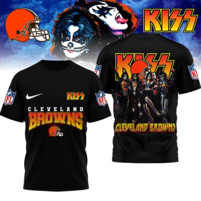 Cleveland Browns | Premium NFL Kiss Band 3D Shirt