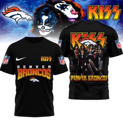 Denver Broncos | Premium NFL Kiss Band 3D Shirt