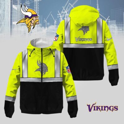 Minnesota Vikings | Premium NFL Safety Windbreaker Jacket