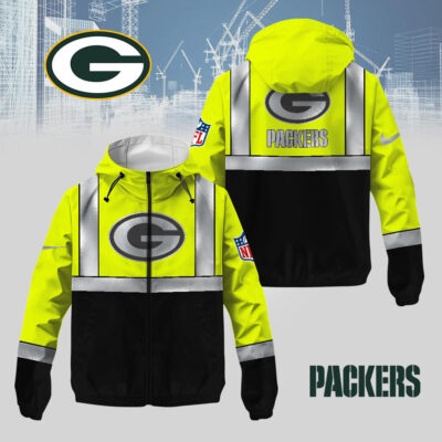 Green Bay Packers | Premium NFL Safety Windbreaker Jacket