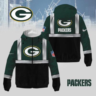 Green Bay Packers | Premium NFL Safety Windbreaker Jacket