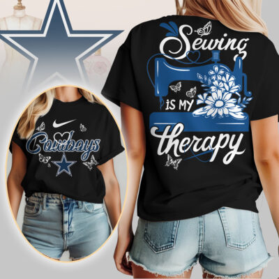 Dallas Cowboys | Premium NFL Sewing Is My Therapy
