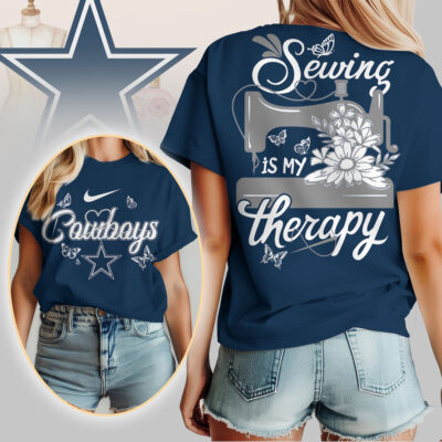 Dallas Cowboys | Premium NFL Sewing Is My Therapy