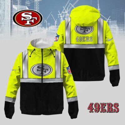 San Francisco 49ers | Premium NFL Safety Windbreaker Jacket