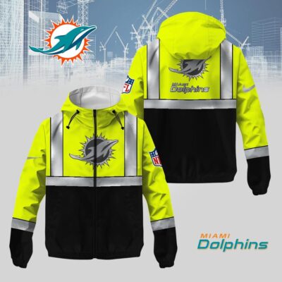 Miami Dolphins | Premium NFL Safety Windbreaker Jacket